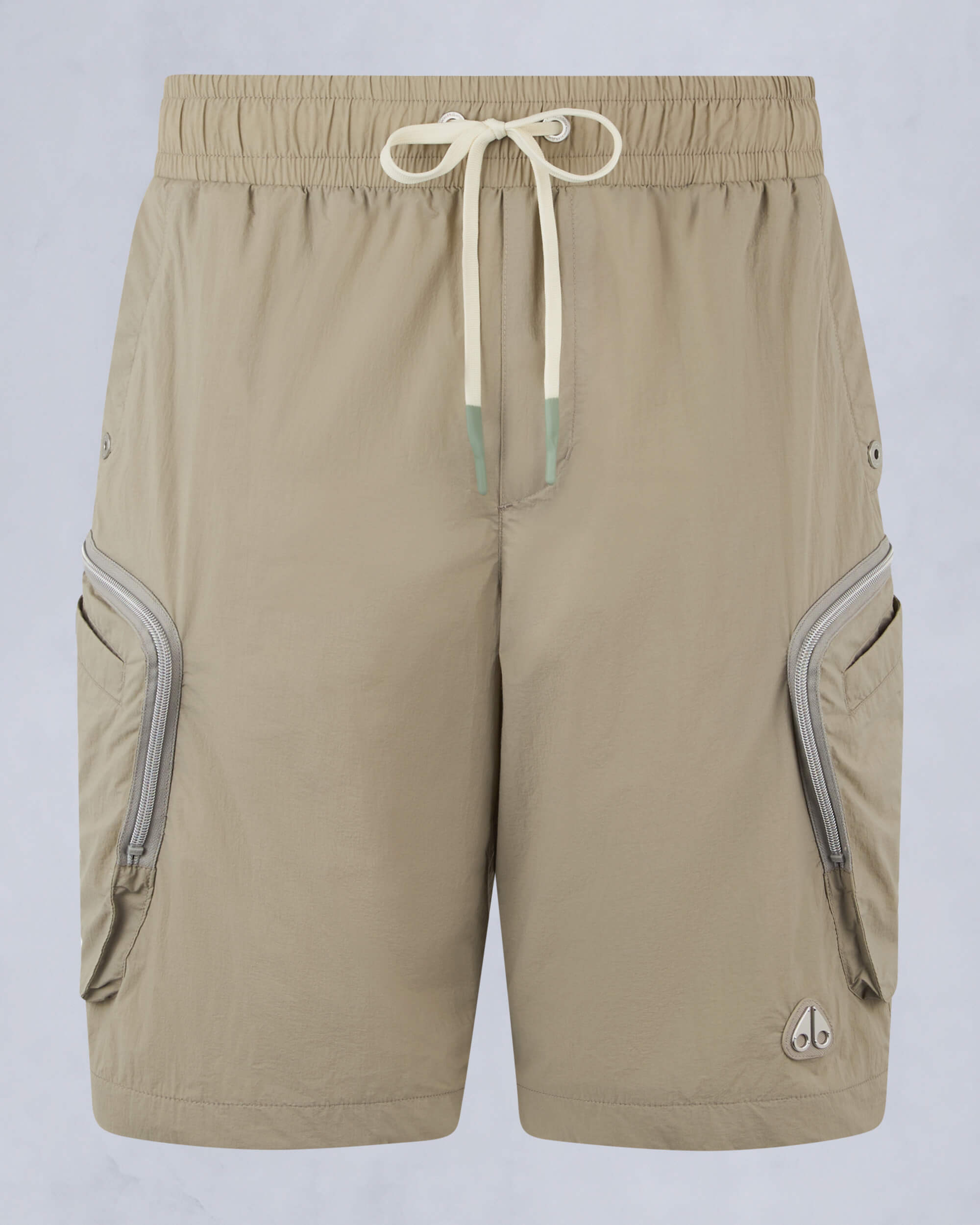 Moose Knuckles Mens Tristan Crinkle Drawstring Shorts Dusk M15MR755 - GM