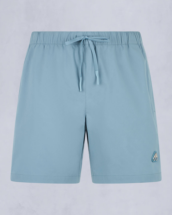 Moose Knuckles Mens Icon Logo Swim Shorts SEA M15MR756 - GM
