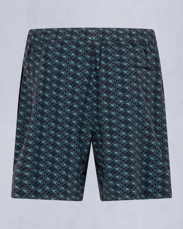 Moose Knuckles Mens Hide and Swim Shorts NAVY COMBO M15MR756H Detail2