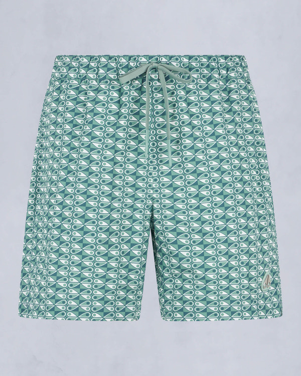 Moose Knuckles Mens Hide and Swim Shorts TIDE COMBO M15MR756H - GM
