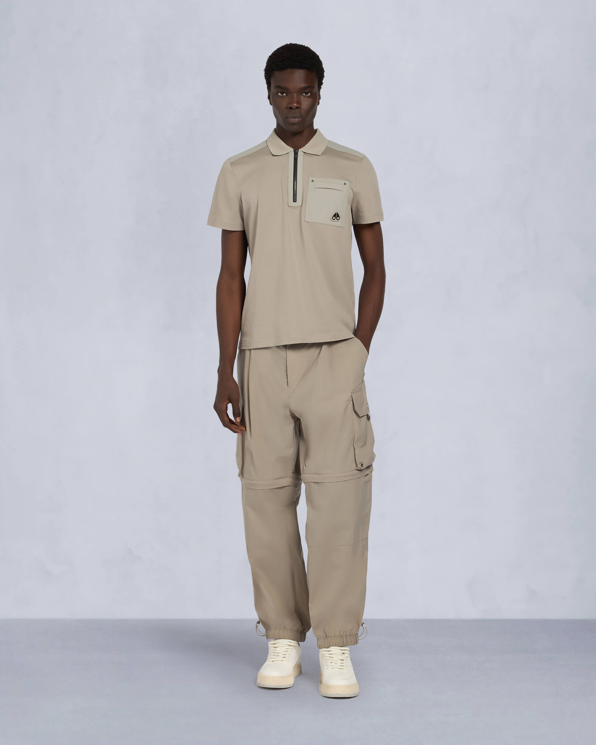 Moose Knuckles Mens Concorde Cargo Pants Dusk M15MR770 Front Category