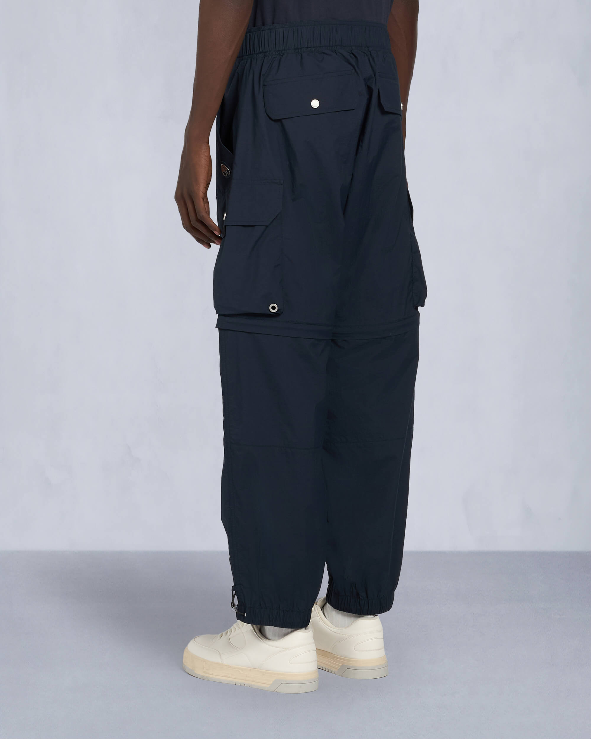 Moose Knuckles Mens Concorde Cargo Pants Navy M15MR770 Back