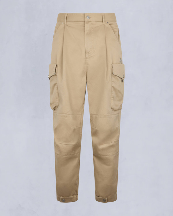 Moose Knuckles Mens Gaspe Cargo Pants TANNED M15MR771 - GM
