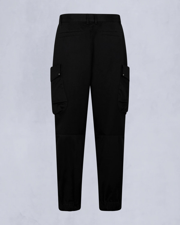 Moose Knuckles Mens Gaspe Cargo Pants Black M15MR771 Detail2