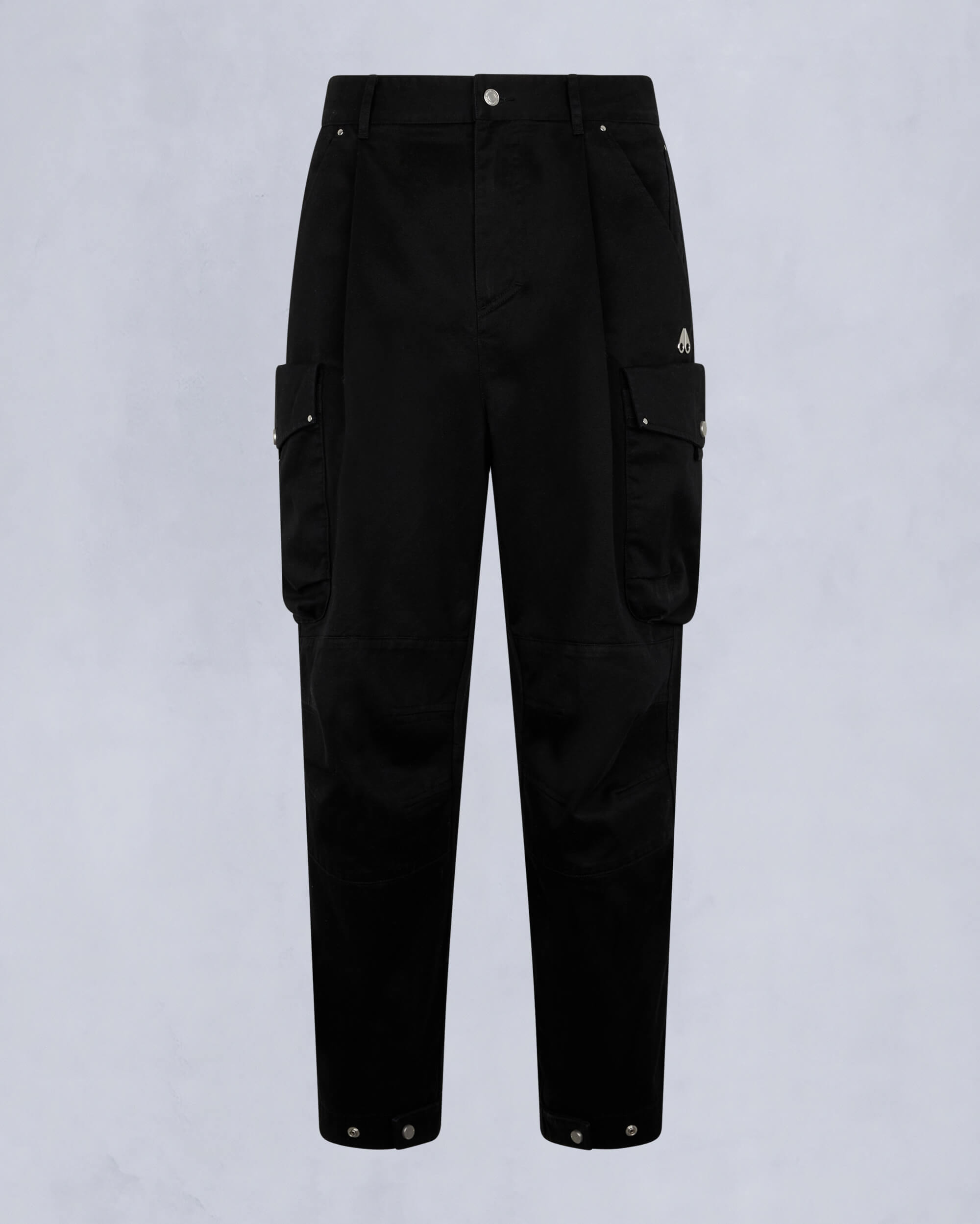 Moose Knuckles Mens Gaspe Cargo Pants Black M15MR771 - GM