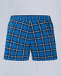 Moose Knuckles Mens CND Plaid Swim Shorts NAVY PLAID M15MR774 Detail2