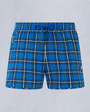 Moose Knuckles Mens CND Plaid Swim Shorts NAVY PLAID M15MR774 - GM