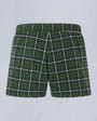 Moose Knuckles Mens CND Plaid Swim Shorts GREEN PLAID M15MR774 Detail2