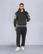 Moose Knuckles Mens Plateau Sweatpants Black M15MR775 Front Category