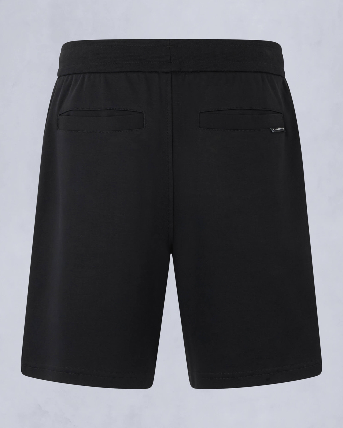Moose Knuckles Mens Dalon Drawstring Shorts Black M15MR807 Detail2