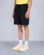 Moose Knuckles Mens Dalon Drawstring Shorts Black M15MR807 Front