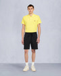 Moose Knuckles Mens Dalon Drawstring Shorts Black M15MR807 Front Category