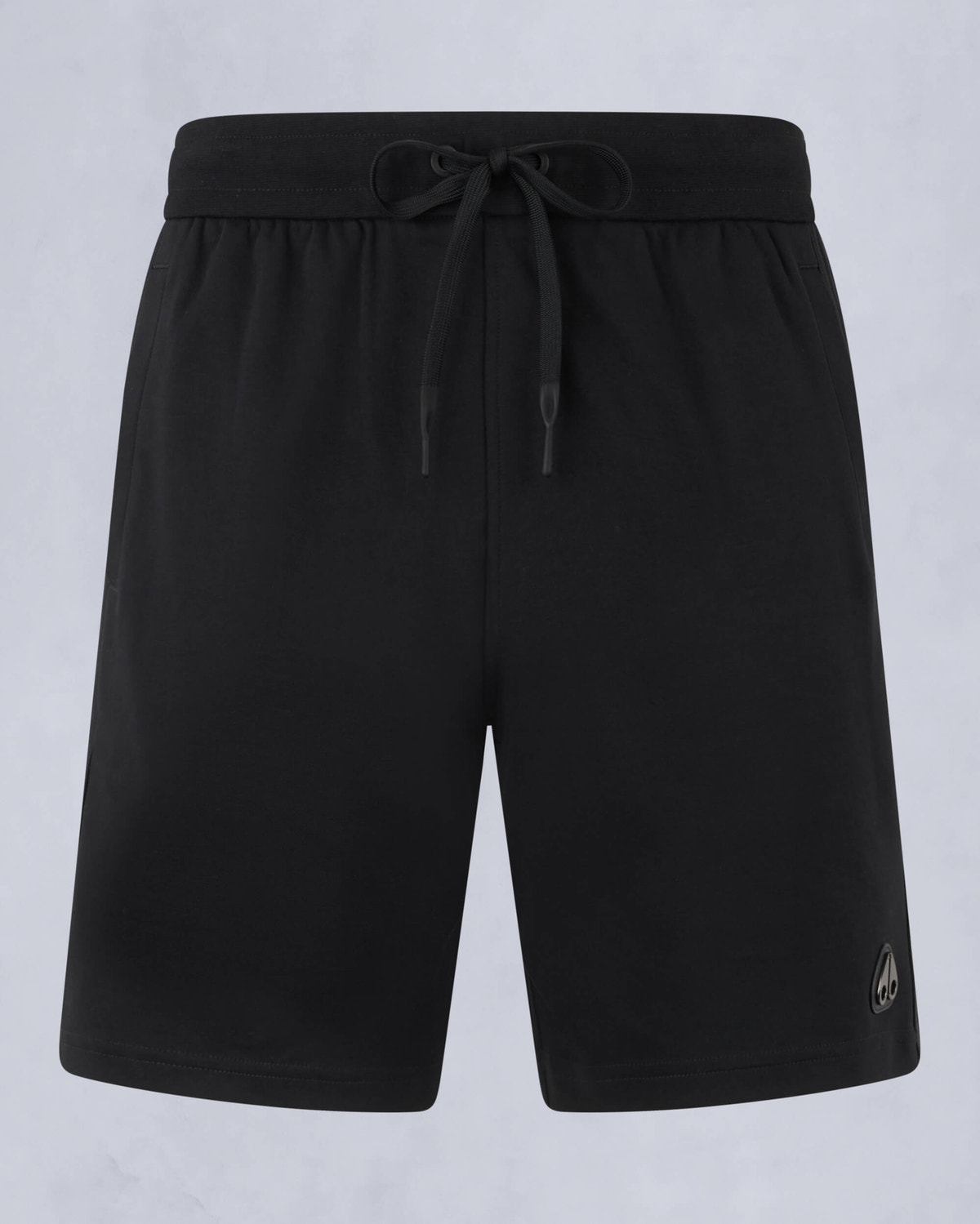 Moose Knuckles Mens Dalon Drawstring Shorts Black M15MR807 - GM