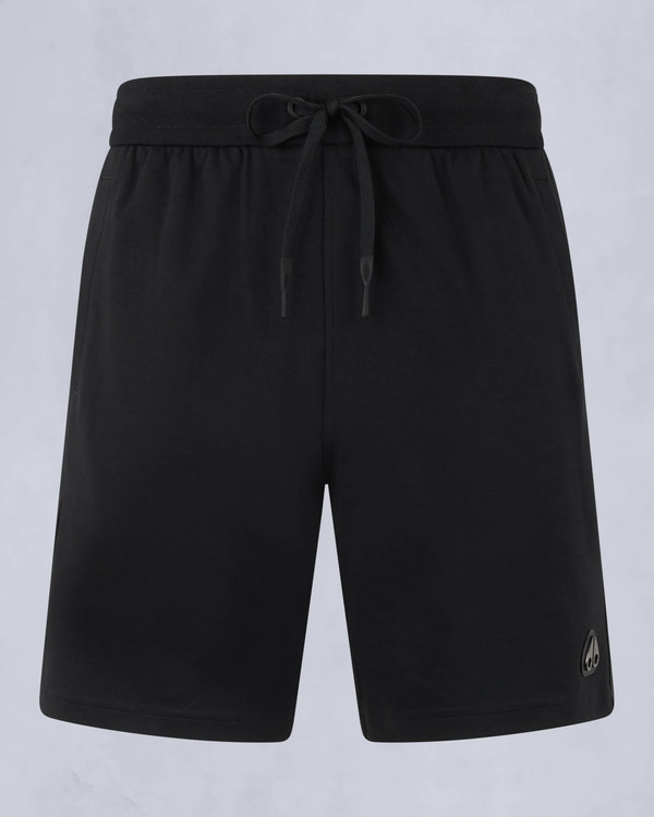 Moose Knuckles Mens Dalon Drawstring Shorts Black M15MR807 - GM