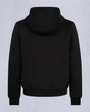Moose Knuckles Mens Garnier Air Down Hybrid Hoodie Black / Shiny Black M15MS605 Detail2