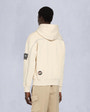 Moose Knuckles Mens Impact Pullover Hoodie Bone M15MS627H Back