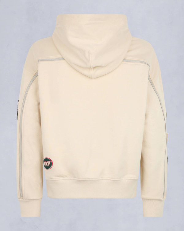 Moose Knuckles Mens Impact Pullover Hoodie Bone M15MS627H Detail2