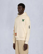 Moose Knuckles Mens Impact Pullover Hoodie Bone M15MS627H Front