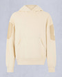 Moose Knuckles Mens Plateau Pullover Hoodie Bone M15MS641 - GM