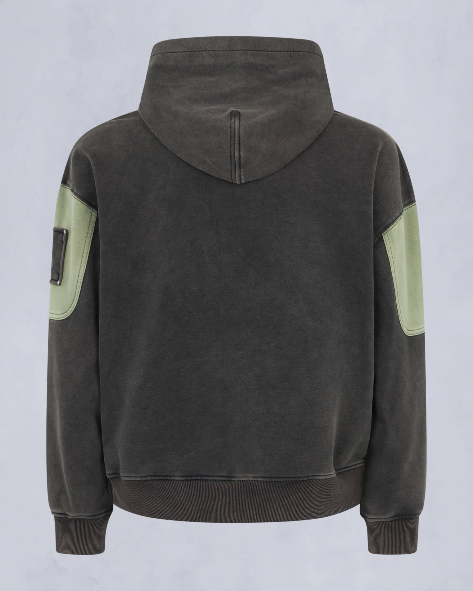 Moose Knuckles Mens Plateau Pullover Hoodie Black M15MS641 Detail2