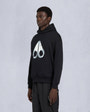 Moose Knuckles - M15MS653 - Maurice Pullover Hoodie - MENS - Black - Front