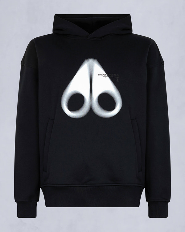 Moose Knuckles - M15MS653 - Maurice Pullover Hoodie - MENS - Black - GM
