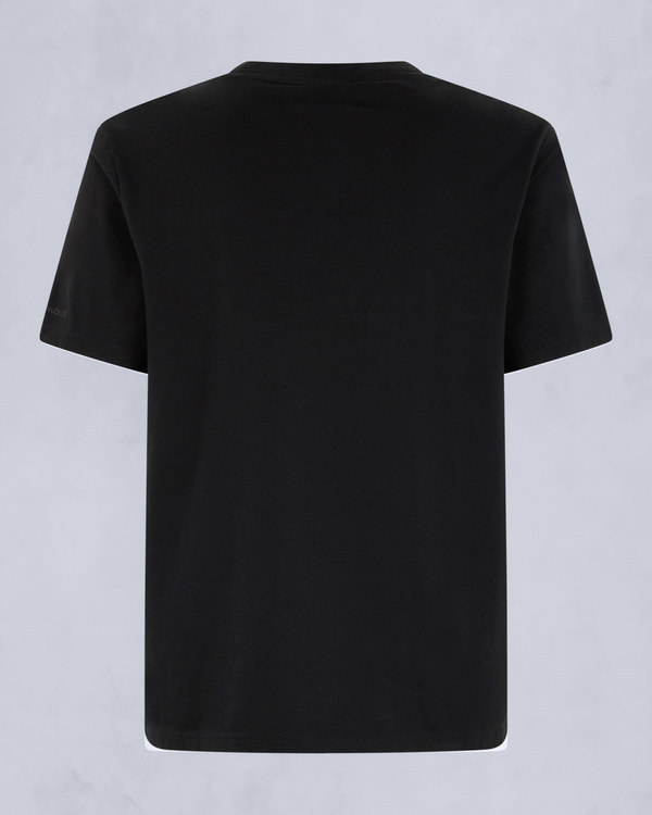 Moose Knuckles Mens Augustine T-Shirt BLK W/DUSK M15MT717 Detail2
