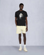 Moose Knuckles Mens Augustine T-Shirt BLK W/DUSK M15MT717 Front Category