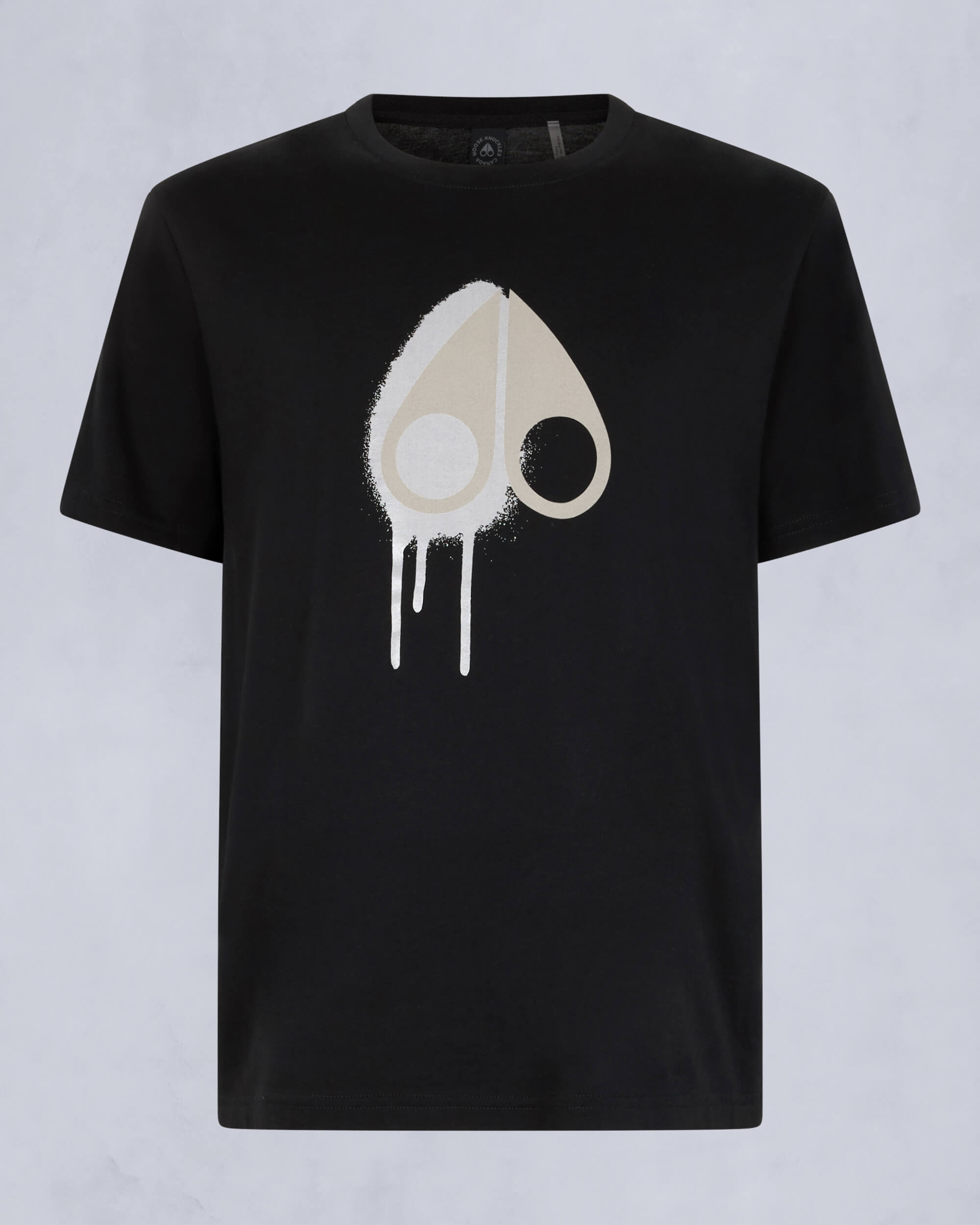 Moose Knuckles Mens Augustine T-Shirt BLK W/DUSK M15MT717 - GM