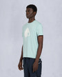 Moose Knuckles Mens Augustine T-Shirt TIDE W/BONE M15MT717 Front