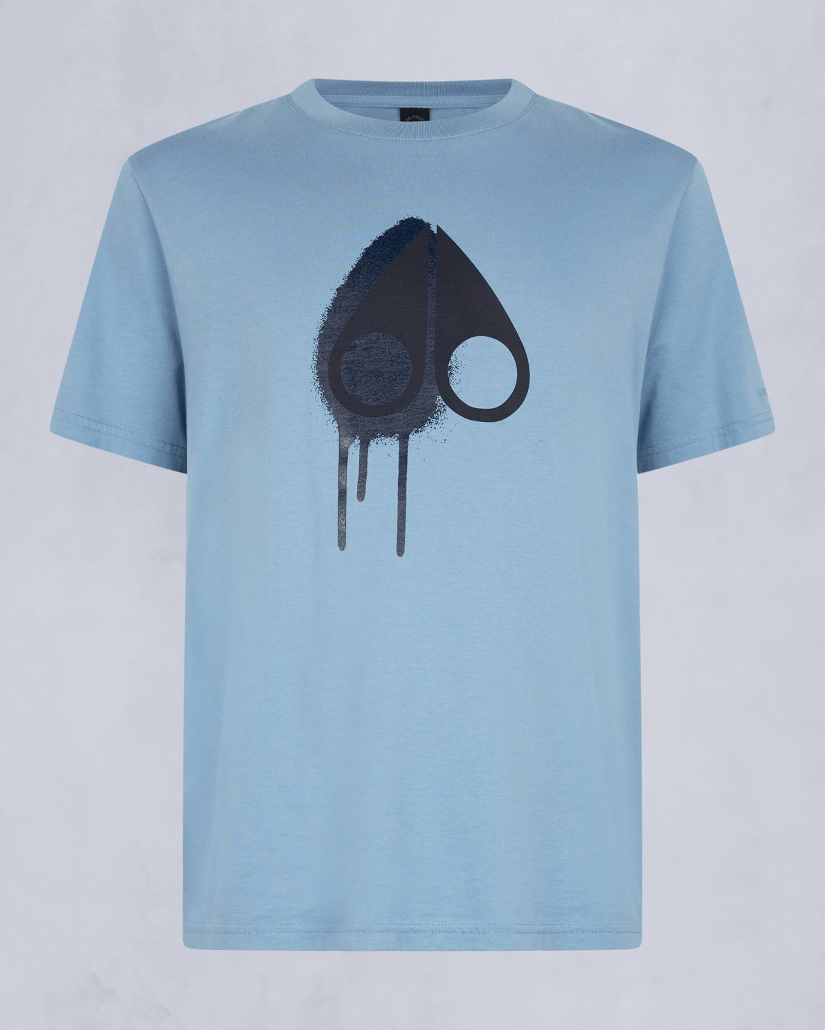 Moose Knuckles Mens Augustine T-Shirt SEA W/NAVY M15MT717 - GM