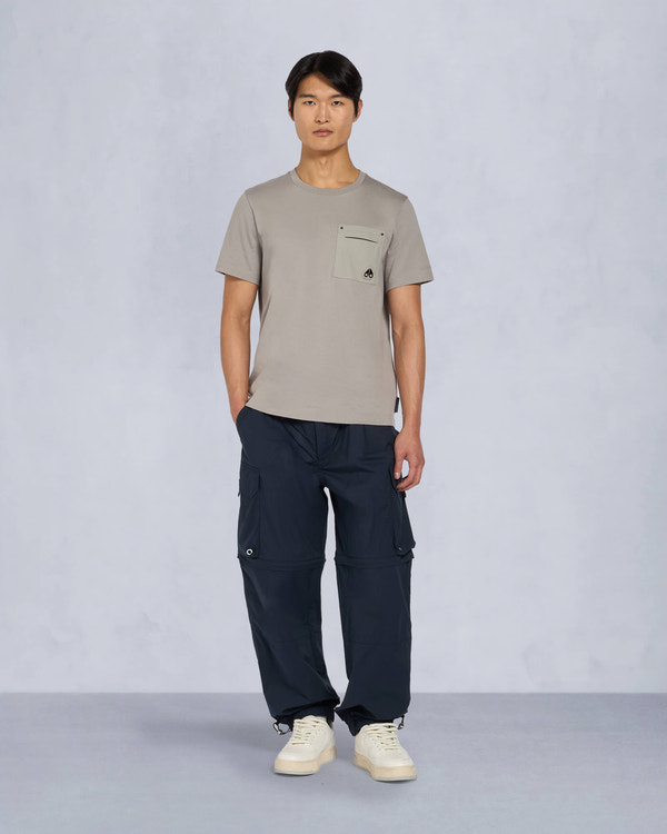 Moose Knuckles Mens Dalon T-Shirt Dusk M15MT733 Front Category
