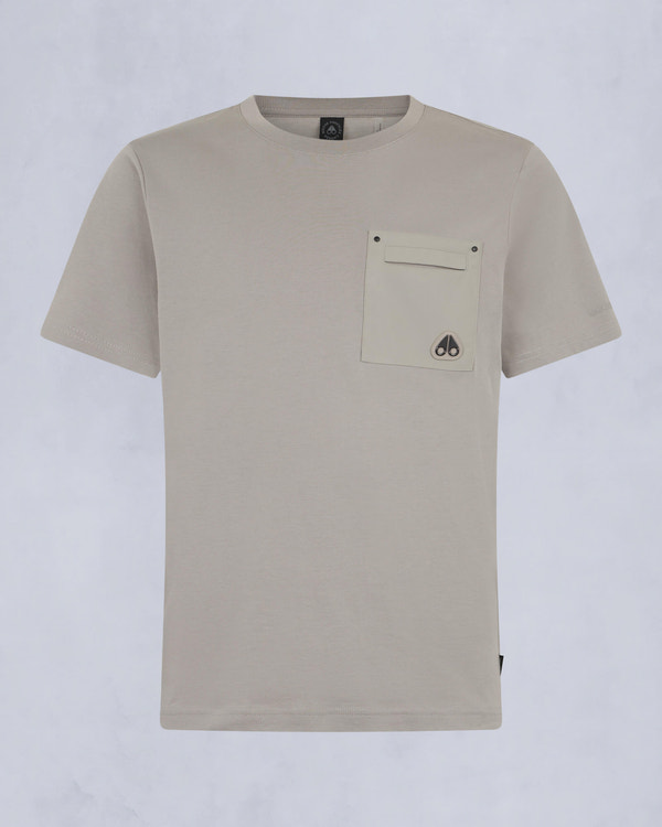 Moose Knuckles Mens Dalon T-Shirt Dusk M15MT733 - GM