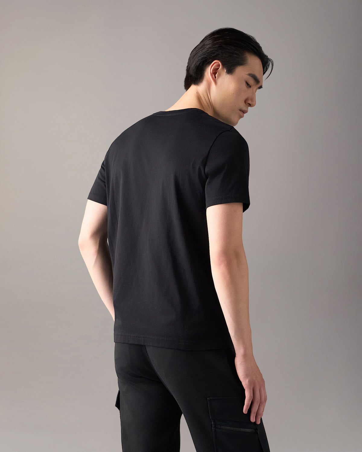 Moose Knuckles - M15MT733 - Dalon T-Shirt - MENS - Black - Back