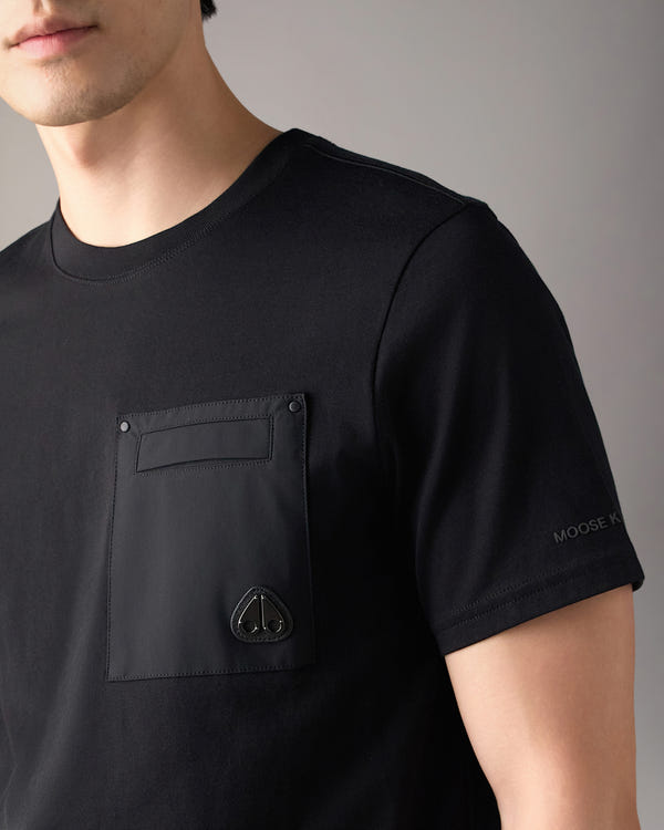 Moose Knuckles - M15MT733 - Dalon T-Shirt - MENS - Black - Detail1