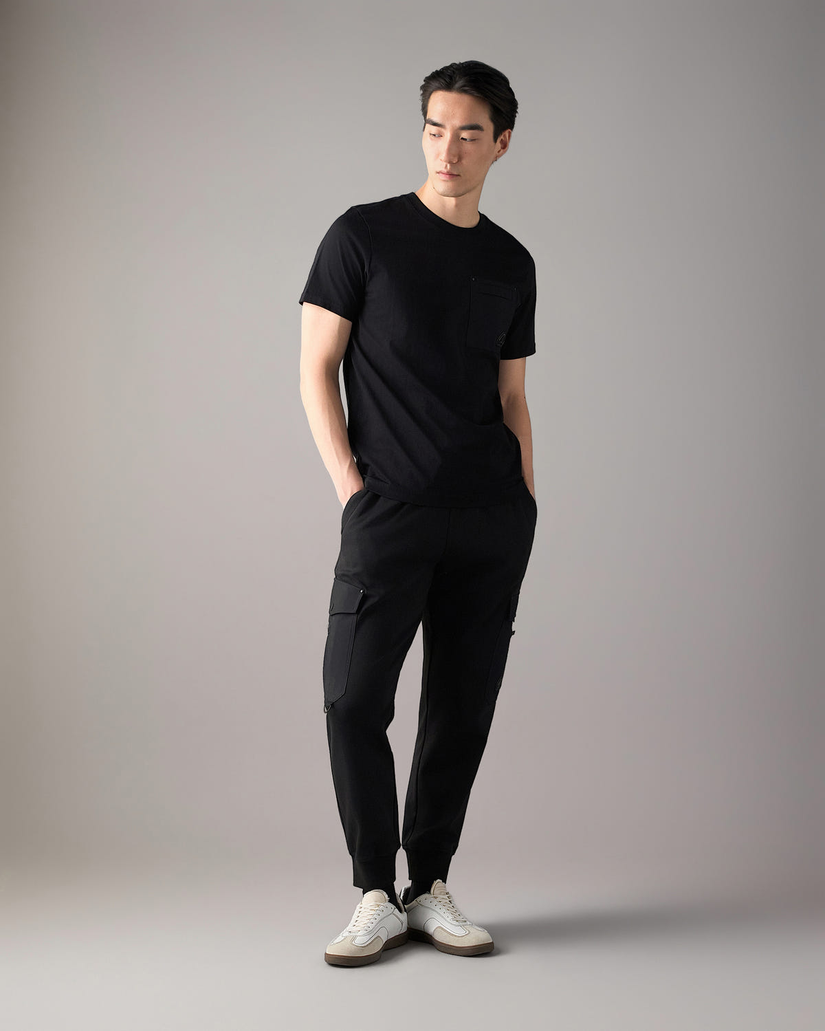 Moose Knuckles - M15MT733 - Dalon T-Shirt - MENS - Black - Front