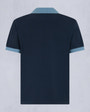 Moose Knuckles Mens Hadley Polo Navy M15MT741 Detail2