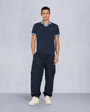 Moose Knuckles Mens Hadley Polo Navy M15MT741 Front Category