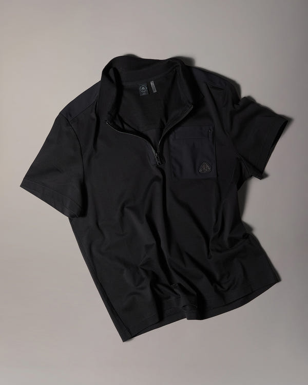 Moose Knuckles - M15MT755 - Dalon Polo - MENS - Black - GM