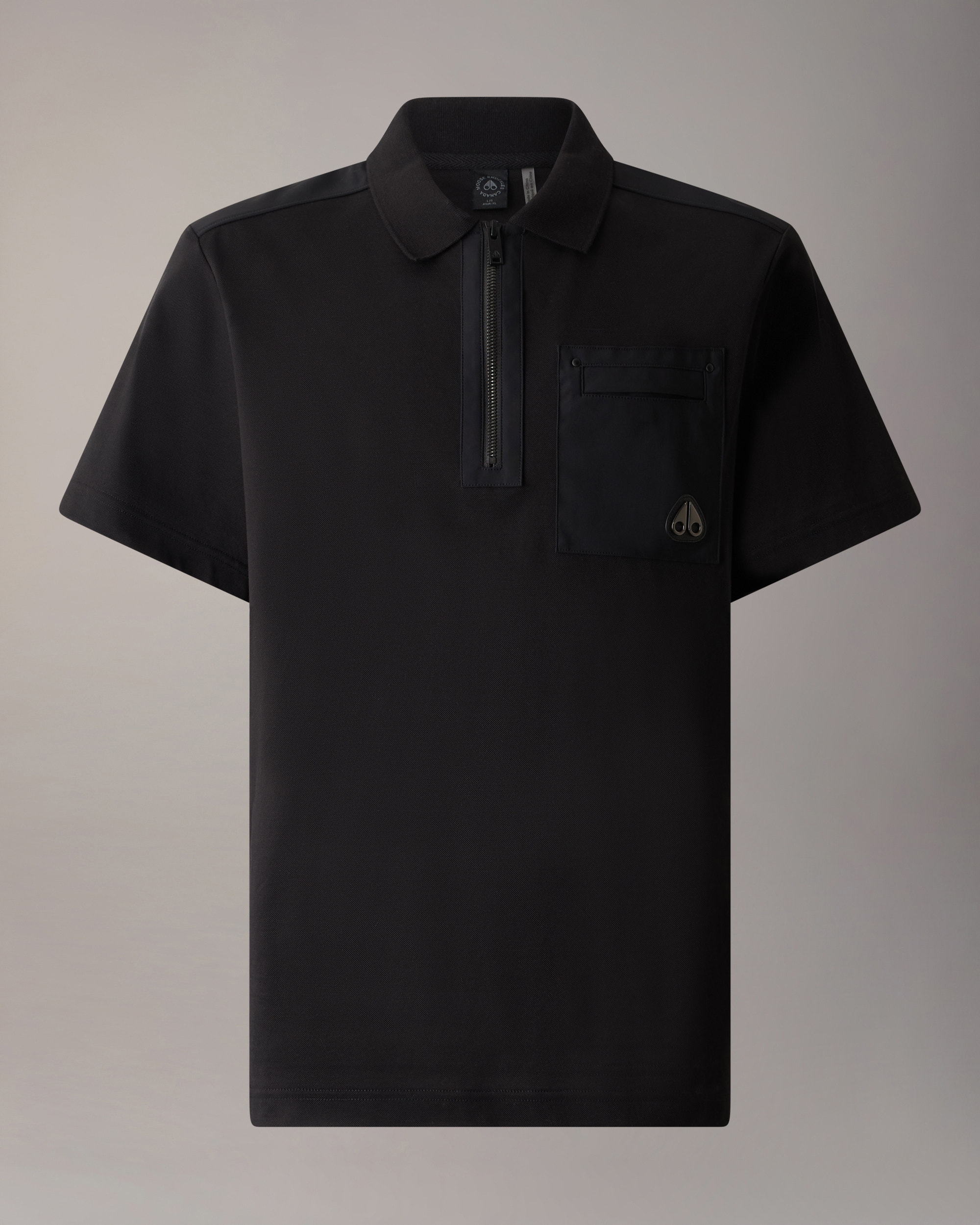 Moose Knuckles - M15MT755 - Dalon Polo - MENS - Black - GM