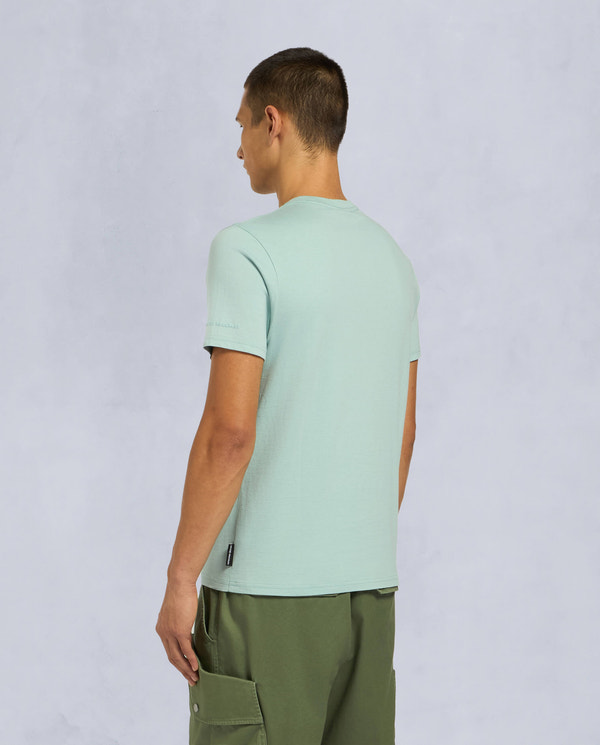Moose Knuckles - M15MT759 - Duluth T-Shirt - MENS - TIDE - Back