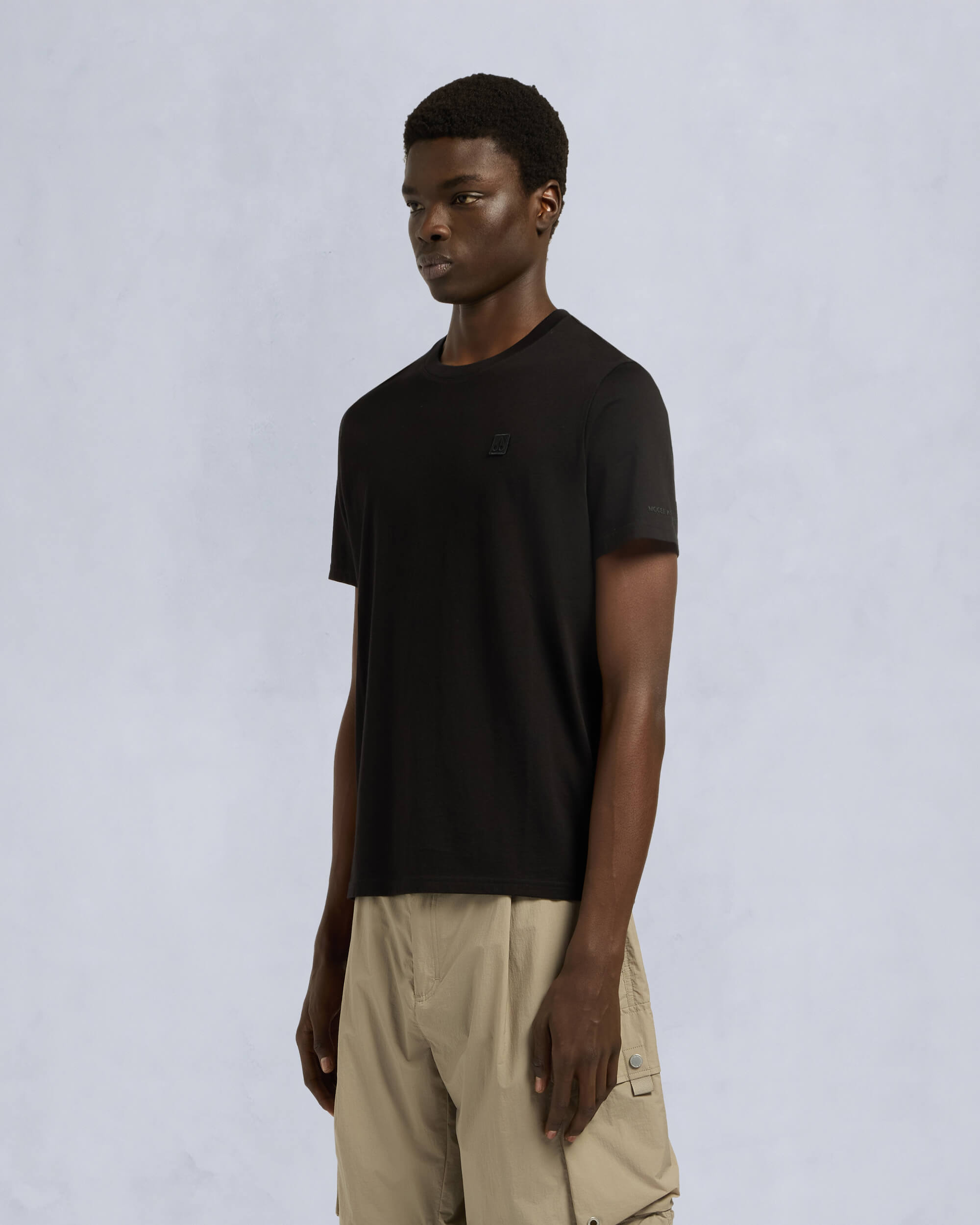 Moose Knuckles - M15MT759 - Duluth T-Shirt - MENS - Black - Front