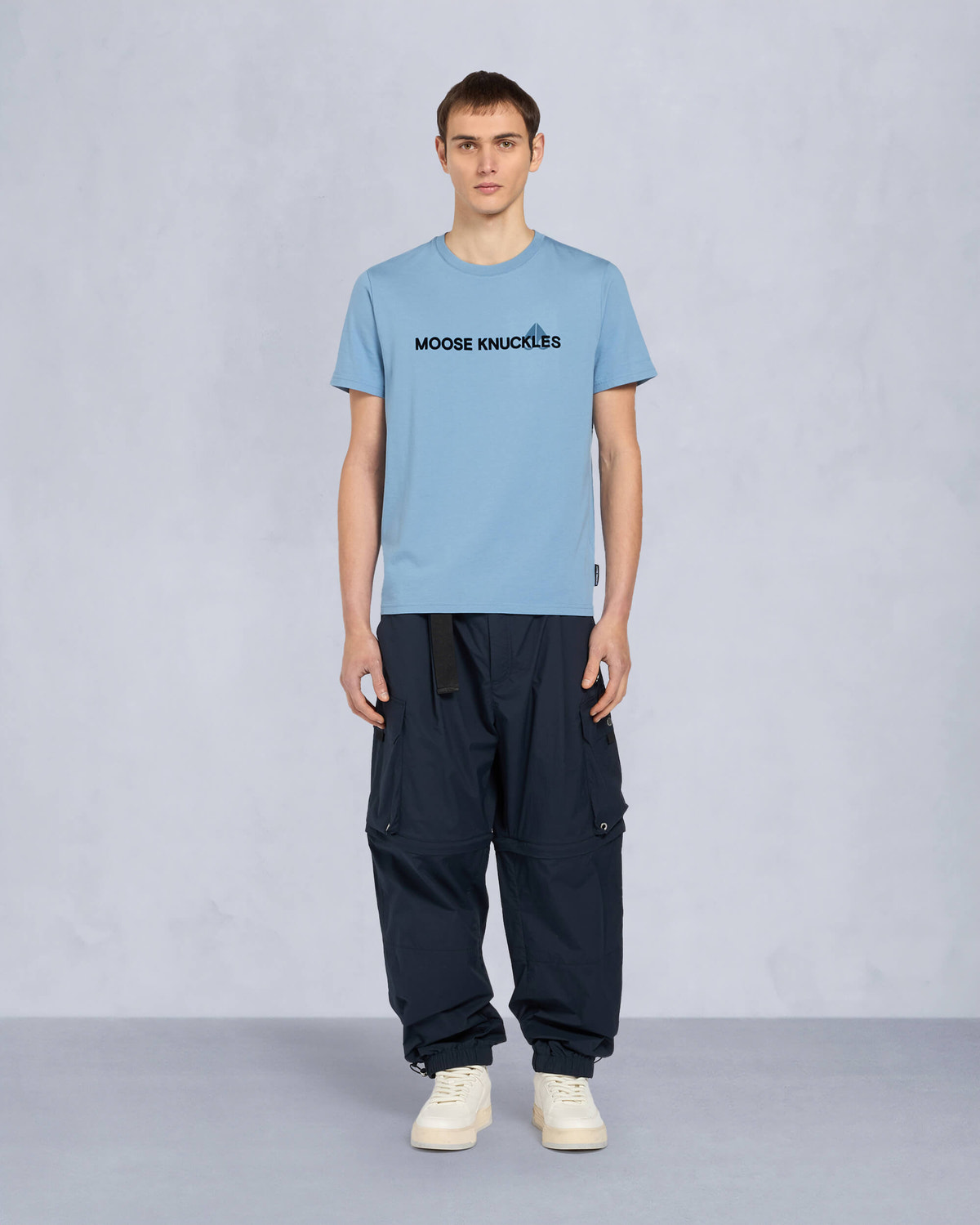 Moose Knuckles - M15MT760 - Conway T-Shirt - MENS - SEA - Front Category