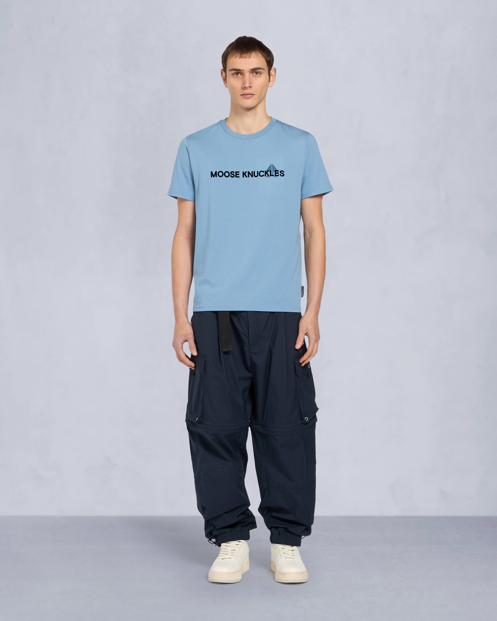 Moose Knuckles - M15MT760 - Conway T-Shirt - MENS - SEA - Front Category