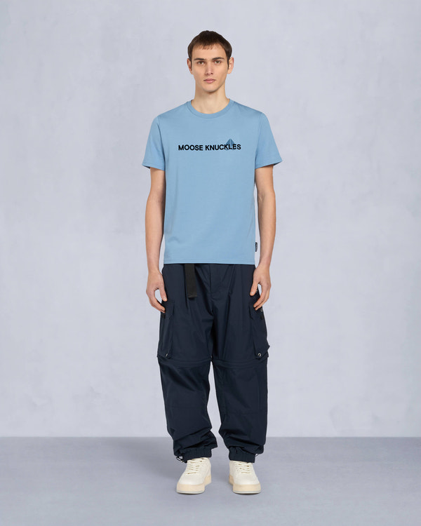 Moose Knuckles - M15MT760 - Conway T-Shirt - MENS - SEA - Front Category