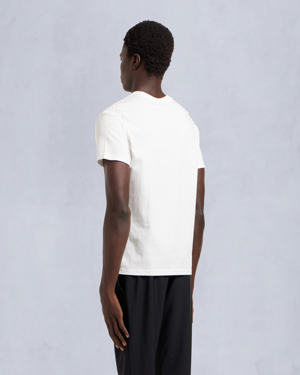 Moose Knuckles - M15MT760 - Conway T-Shirt - MENS - Milky Way - Back