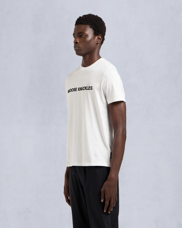 Moose Knuckles - M15MT760 - Conway T-Shirt - MENS - Milky Way - Front