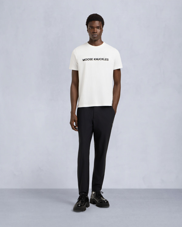 Moose Knuckles - M15MT760 - Conway T-Shirt - MENS - Milky Way - Front Category