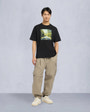 Moose Knuckles Mens Pine Ave T-Shirt Black M15MT761 Front Category