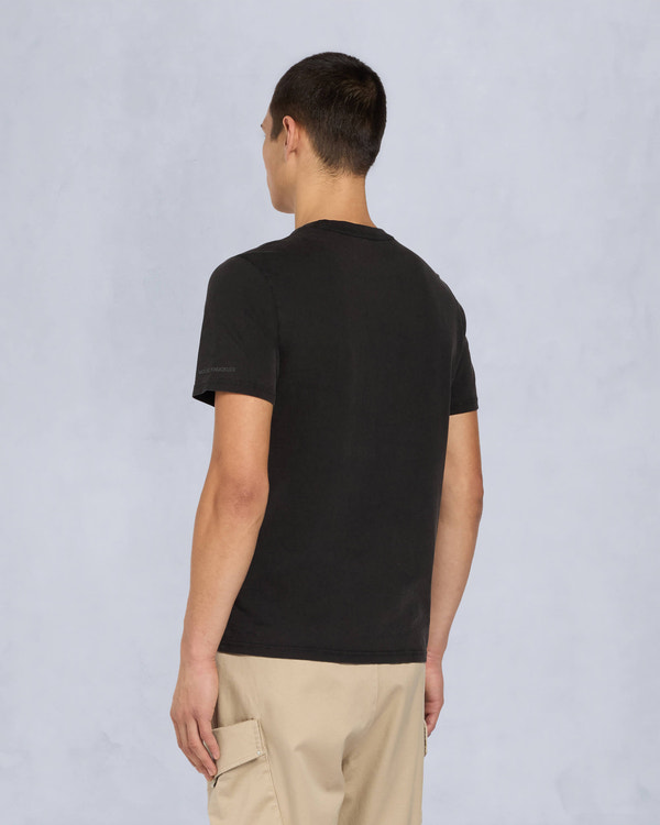 Moose Knuckles Mens Reeves T-Shirt Black M15MT763 Back